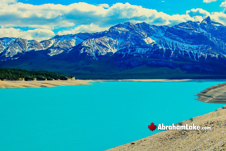 Canoeing Abraham Lake